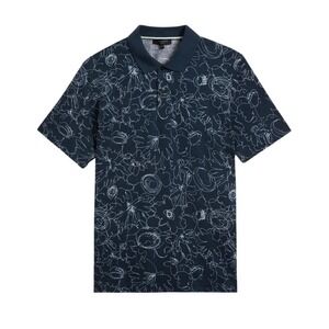 Ted baker short sleeve Holler Regular Fit Scribble Print Polo Size:‎ Measurement